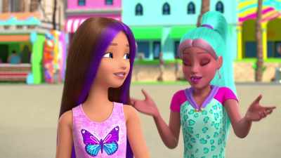 Now, why don't
you tell the camera - Barbie: A Touch of Magic