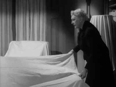 Now will you come down, dear?
Of course, dear. - Alfred Hitchcock Presents
