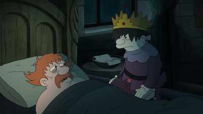 Now, will you put that nice, cool rag
on my head? - Disenchantment