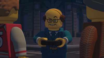 Now, with the simple press
of this button, - LEGO City Adventures