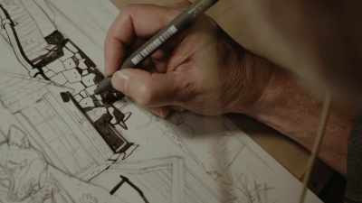 Now, this would be a really
good place to say, "Now stop." - Mike Mignola: Drawing Monsters