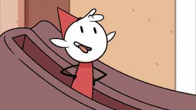 Now that you can see me,
I'll keep you company - Hilda