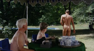 Now if you don't mind l think l'll get wet - The Swimmer
