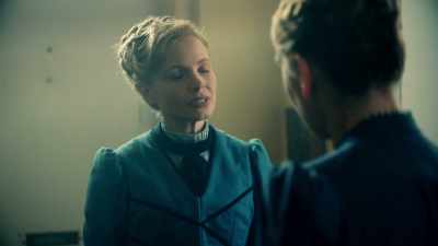 NOW, YOU HAVE A VISITOR...
A MR. PARKER. - Miss Scarlet and the Duke