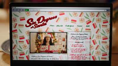 Now, if you have any questions
or comments, - Six Degrees of Santa