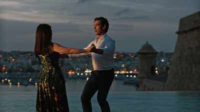 Now, if you lean back.
I lean back. - The Dancing Detective: A Deadly Tango