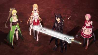 Now youâ€™ve cleared it completely, eh, Kirito? - Sword Art Online: The Movie – Ordinal Scale