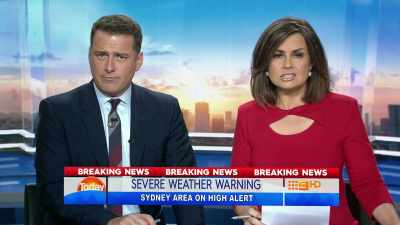 Now, you'd run well. -And take shelter. - Sharknado 5: Global Swarming