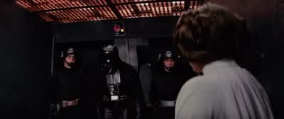 Now, your highness, we will discuss the location of your hidden rebel base. - Star Wars: Episode IV   A New Hope