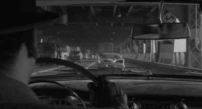 Now you're alone again,
in another rented car. - Blast of Silence