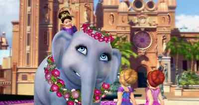 Now you're ready for the Ball. - Barbie as the Island Princess