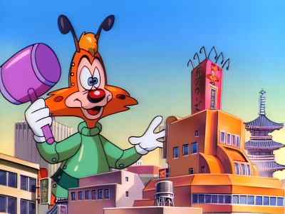 Now Z-bot will squash you Bonkers-style! - Bonkers