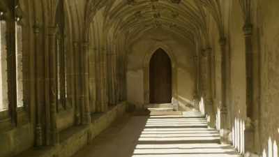 Nowadays, Cloister Walk
is world famous - Mysteries of the Abandoned
