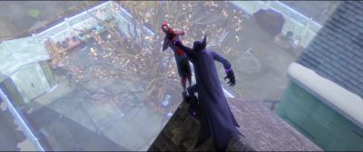 Nowhere left to run. - Spider Man: Into the Spider Verse