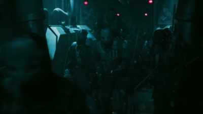 Now's our chance!
Go, go, go! Go! - Snowpiercer