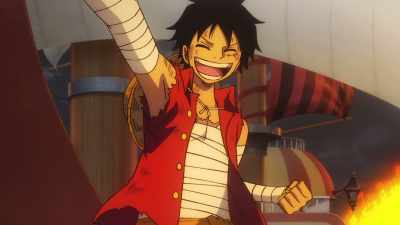 Now's our chance! Let's go! - One Piece: Stampede