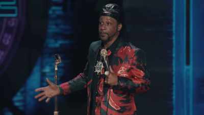 Nu știe nimeni
de unde va veni harul divin, - Katt Williams: Woke Foke