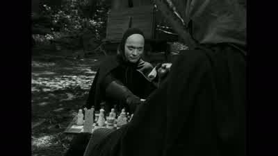 -Nu tog jag din drottning. - The Seventh Seal