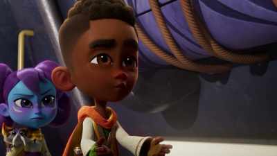 -[Nubs exclaims]
-[strains] - Star Wars: Young Jedi Adventures