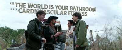 Number 12. The world
is your bathroom, meaning - Zombieland: Double Tap