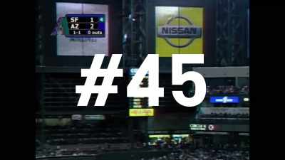 Number 45 for Bonds. - Untold: Hall of Shame
