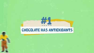 Number one,
chocolate has antioxidants, - What Am I Eating? With Zooey Deschanel
