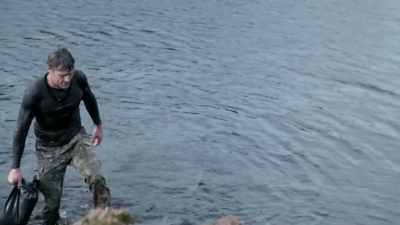 Number six James successfully
completes the task. - Celebrity SAS: Who Dares Wins
