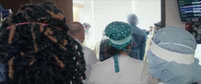 NURSE: Can we just have
a quick moment silence
before everyone leave? - The First Wave