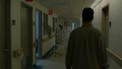 NURSE JUDY: Morning, sunshine. - Pose