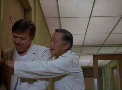 Nurse McClain, report to maternity.
Nurse McClain. - The Six Million Dollar Man