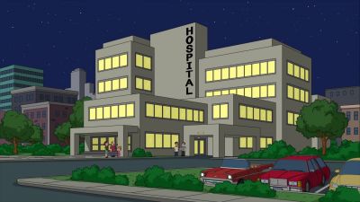 Nurse, you put it on there. I'm not gay. - Family Guy