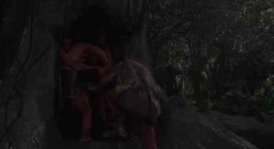 - Nya macha.
- Macha... ool. - Caveman