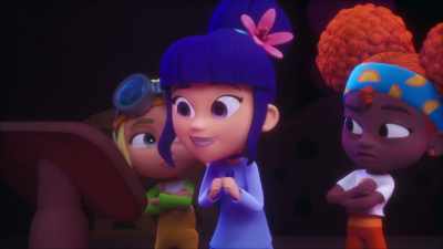 "O bolo de chocolate perfeito." - Strawberry Shortcake's Summer Vacation