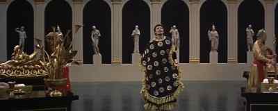 O Caesar, I have words in mind
rather than tricks. - The Silver Chalice