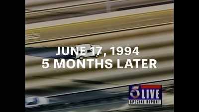 O.J. Simpson
is sitting in the back seat, - The Menendez Brothers