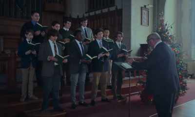 ♪ O little town of Bethlehem ♪ - The Holdovers