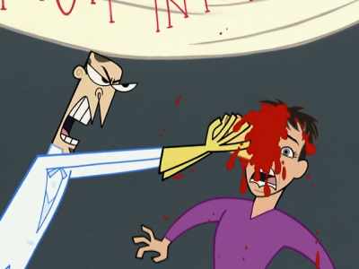 O-o-o-o-ow!
My eye! - Clone High