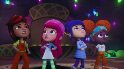 O que é que fizeram?
Eu vou processar-vos! - Strawberry Shortcake's Summer Vacation