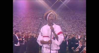 ♪ O say can you see ♪ - Whitney