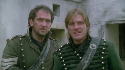 Obadiah and a blackguardly officer called Morris - Sharpe's Company