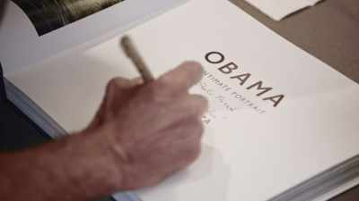 Obama: An Intimate Portrait,
which is a coffee table book - The Way I See It