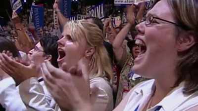 -OBAMA: Thank you.
-(CROWD CHEERING) - Obama: In Pursuit of a More Perfect Union