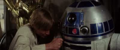 Help me Obi Wan Kenobi You're my only hope - Star Wars: Episode IV   A New Hope