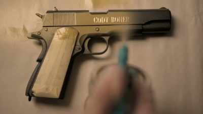 [Obie]
You've been issued a firearm - On Becoming a God in Central Florida