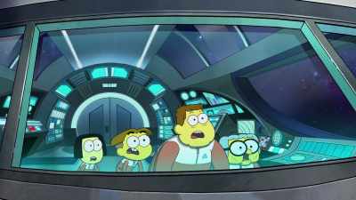 Object approaching. - Big City Greens the Movie: Spacecation