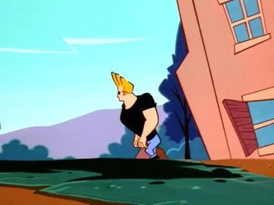 [object falling] - Johnny Bravo