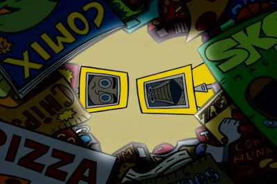 - (OBJECTS CLANKING)
- (BOTH GRUNTING) - Johnny Test