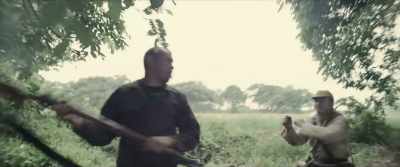 -[objects continue pounding]
-[men continue yelling] - 3 Days in Malay