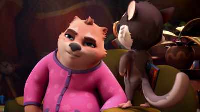 Obsessed with superheroes
soaring through the sky - Combat Wombat