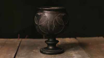 OBSIDIAN WAS KNOWN
AS "DRAGON STONE," - Lost Relics of the Knights Templar